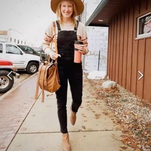 Madewell Skinny Overalls in Lunar Wash